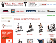 Tablet Screenshot of bilalbrothers.net